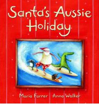 santa aussie holiday